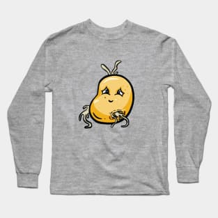 Garden Tips Toons the Happy Potato Long Sleeve T-Shirt